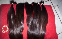 HAIR EXTENSION, NATURAL BULK HAIR