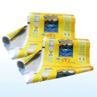 Laminated Plastic Food Packaging White Pearl