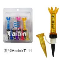 Colorful Magnetic Golf Tee 4pcs Packing