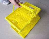 China plastic folding basket company wholesalers size H19CM