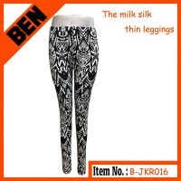 fashion spring printing women leggings wholsale
