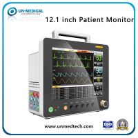 12.1 Inch Vital Sign Monitor Multi-Parameters Patient Monitor with ECG+SpO2+NIBP