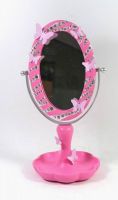 Polyresin Table Stand Mirror (HS1324CB00C)