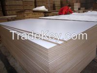 1220mm*2440mm melamine mdf/melamine particle board