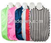 Collar Style Polyester Lining Adult Bib