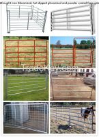 Wrought Iron Livestock Farm Fence Gate