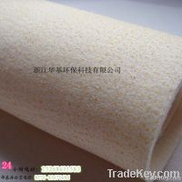 Acrylic nonwoven fabric for dust collector bag