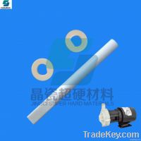 alumina and zirconia ceramic shaft for machine parts