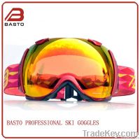 2014 Fashion Double PC lens ski goggles newest style snow goggles