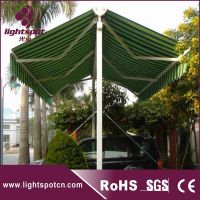 Large retractable awning/free standing awning