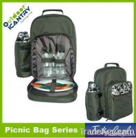 easy carry collapsible dinner picnic cooler bag set