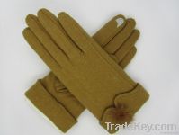 Ladies' Touchscreen Glove With Sable