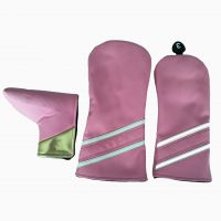 Pink Color PU Leather One Set
