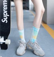 Wholesale  Child     Tie  Dye  Crew   Sock