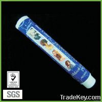 Hair dye packaging tube