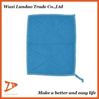 Blue Coral Fleece Microfiber Cloth Velvet Polishing Cloth  