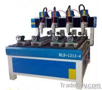 multi rotary cnc router price / 1212 cnc engraving machineBLS-1212-4