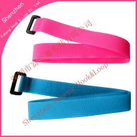 velcro strap with plastic buckle