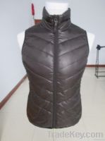 Male goose down cotton vest