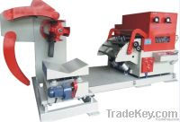 3 IN 1 NC servo roll feeder decoiler with straightener