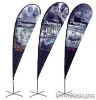 Outdoor Promotion Flying Flags Beach Flag(Teardrop/blade, etc)