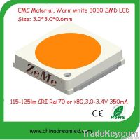 3030 SMD EMC LED module 1watt Warm white
