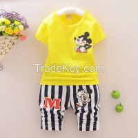 good looking boy's T-shirt in summer