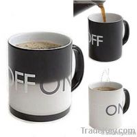 Fancy Magical ON /OFF Color Changing Hot Cold Heat Sensitive Mug Ceram