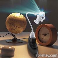 USB power led light lamp, creative night light with astronaut shape