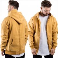 ODM/OEM wholesale puls size men&#039;s hoodies full zip up custom print logo hoodie for man and women