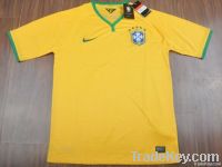 Thailand AAA Brazil 2013/14 World Cup Home Soccer Jerseys