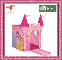 Foldable Pink Princess Castle Tent For