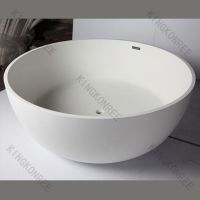Acrylic Solid Surface Freestanding Bathtub