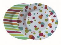 melamine dinner round plate