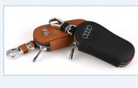 Embossing Leather Car Key Wallet