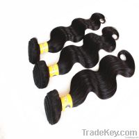 100% Virgin Remy Human Hair Weave Body Wave Natural Color 10"-28"