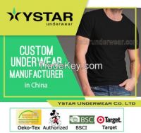 Mens Cotton Blank White T-shirt