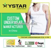 Mens Comfortable Design Plain White Vest