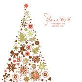 Paper napkin for Christmas