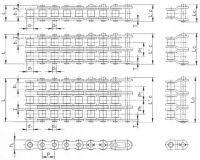 American Standard Super Heavy Duty Roller Chain (H)