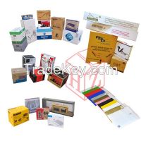 Custom made corrugated cardboard packaging box