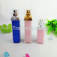 Rectangle plastic acrylic cosmetic airless bottles container