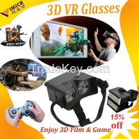 2015 hot sale Virtual reality 3D headset for smart phone 