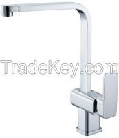 Single Handle Brass Kitchen Faucet