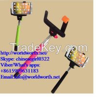 Factory Supply 2014 Wholesale Selfie Stick With bluetooth wireless Monopod Self-portrait Camera Z07-5 Kjstar Selfie Stick Kjstar Z07-5 Wireless Mobile Phone Monopod Legoo Selfie Stick