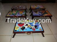 Wooden Kindergarten Folding Desk