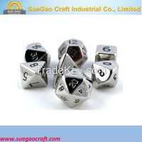 Dice Metal Dice,metal Dice Set