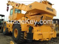 GROVE RT750 rough terrain crane