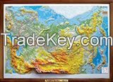 Map With Panorama Effect Russia And