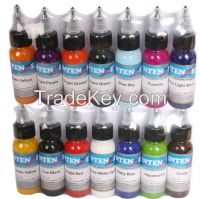 Best Intenze Or Eternal Tattoo Ink For Tattoo Machine Set Power Supply Machine Tattoo Equipment